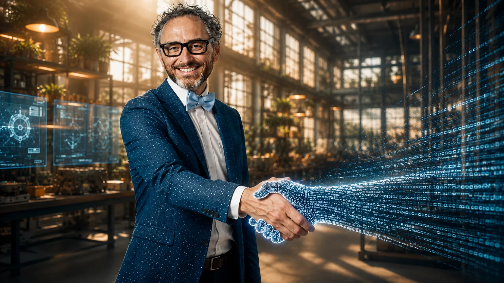 Mensch und Maschine - ein unschlagbares Team